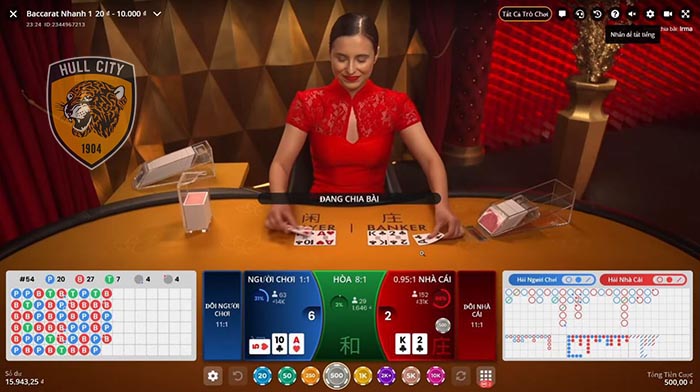 baccarat game online