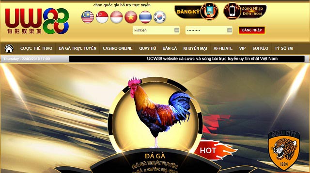 đá gà ăn tiền trực tuyến