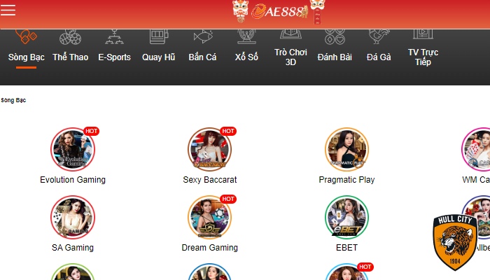 sòng bạc live