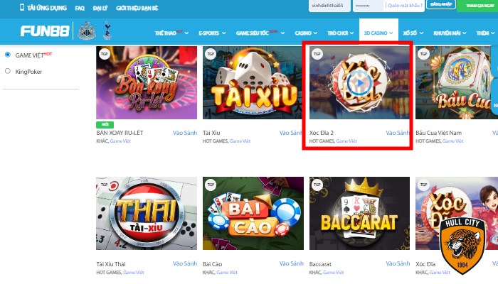 tải game xóc đĩa