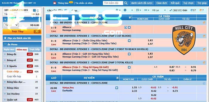 cách bet dota 2