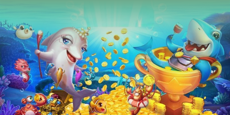 Bắn cá một trong những sảnh game có tỷ lệ trả thưởng cực khủng